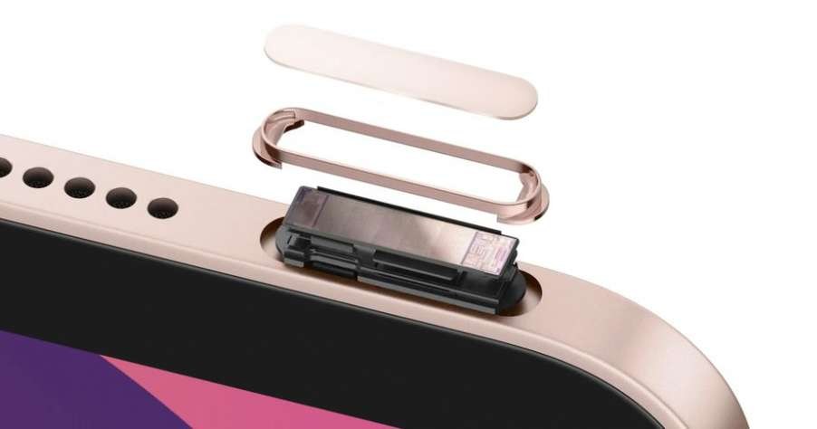 Без разблокировки по лицу. Touch ID в кнопке блокировки. Фото.