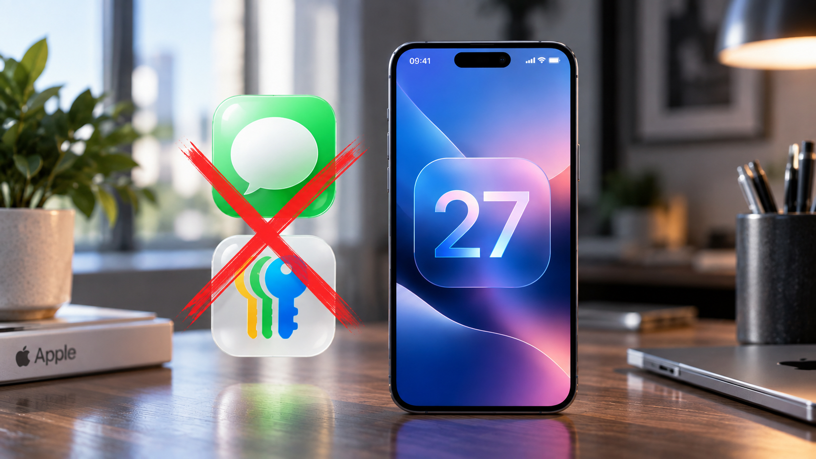 iOS 27 без новых функций в приложении «Сообщения» и «Пароли»