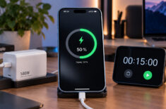 Как быстро заряжается iPhone 18 Pro и iPhone 18 Pro Max от 0 до 100%. Фото.