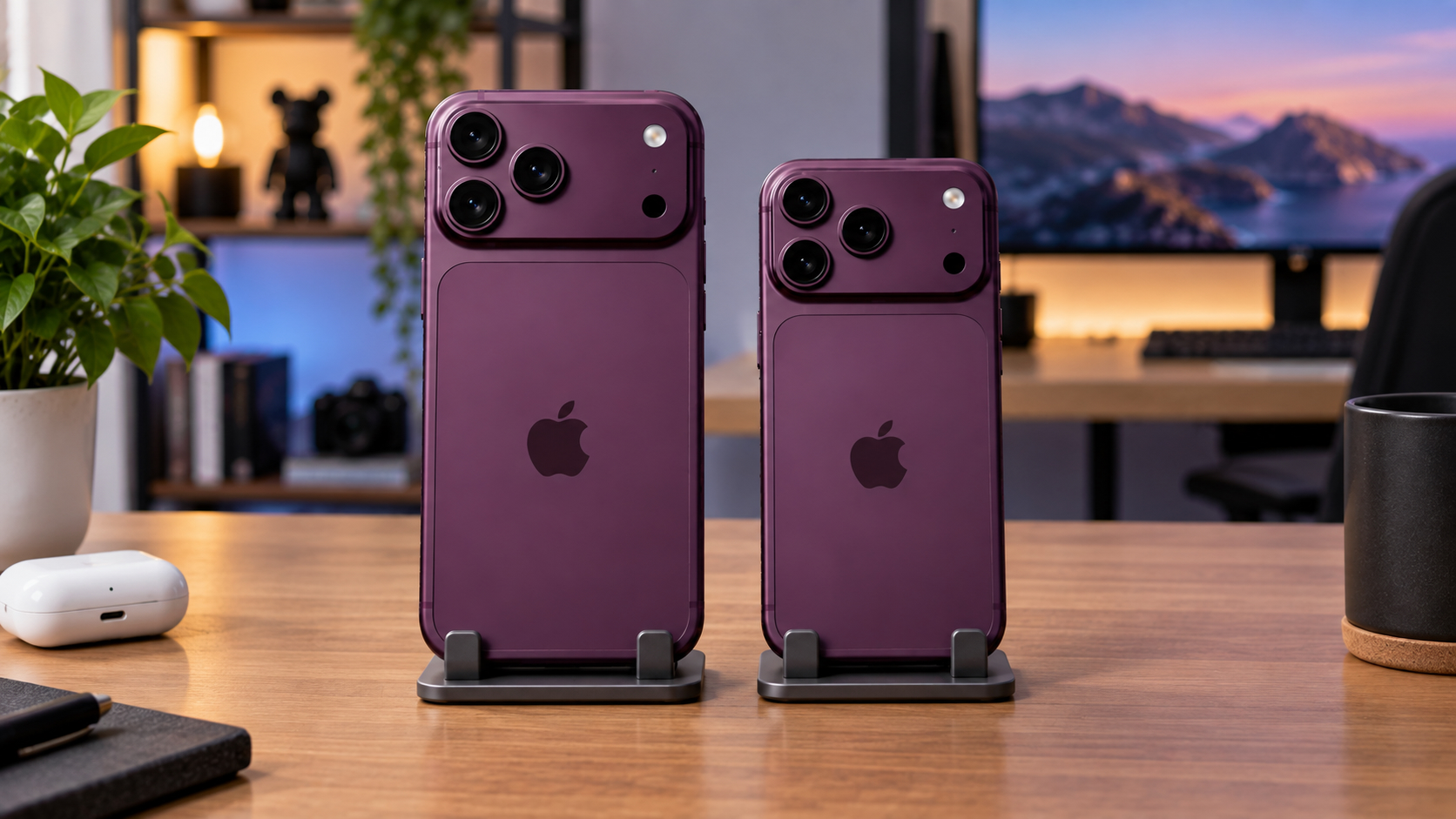 В этом году Apple играет осторожно. Рендеры iPhone 18 Pro и iPhone 18 Max. Фото.