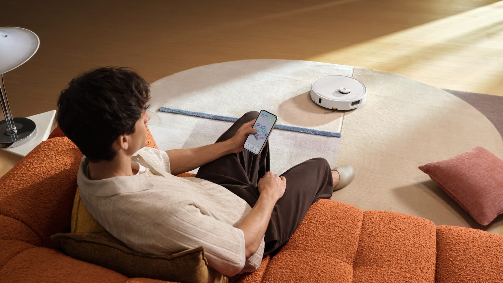 Управление Roborock Qrevo 2 Pro через мобильное приложение