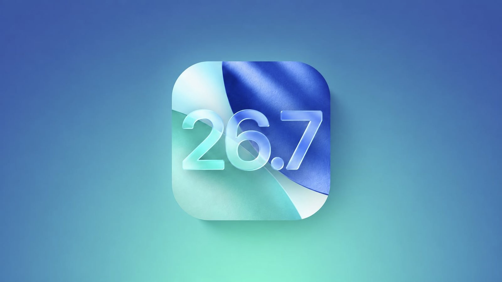 Логотип iOS 26.7