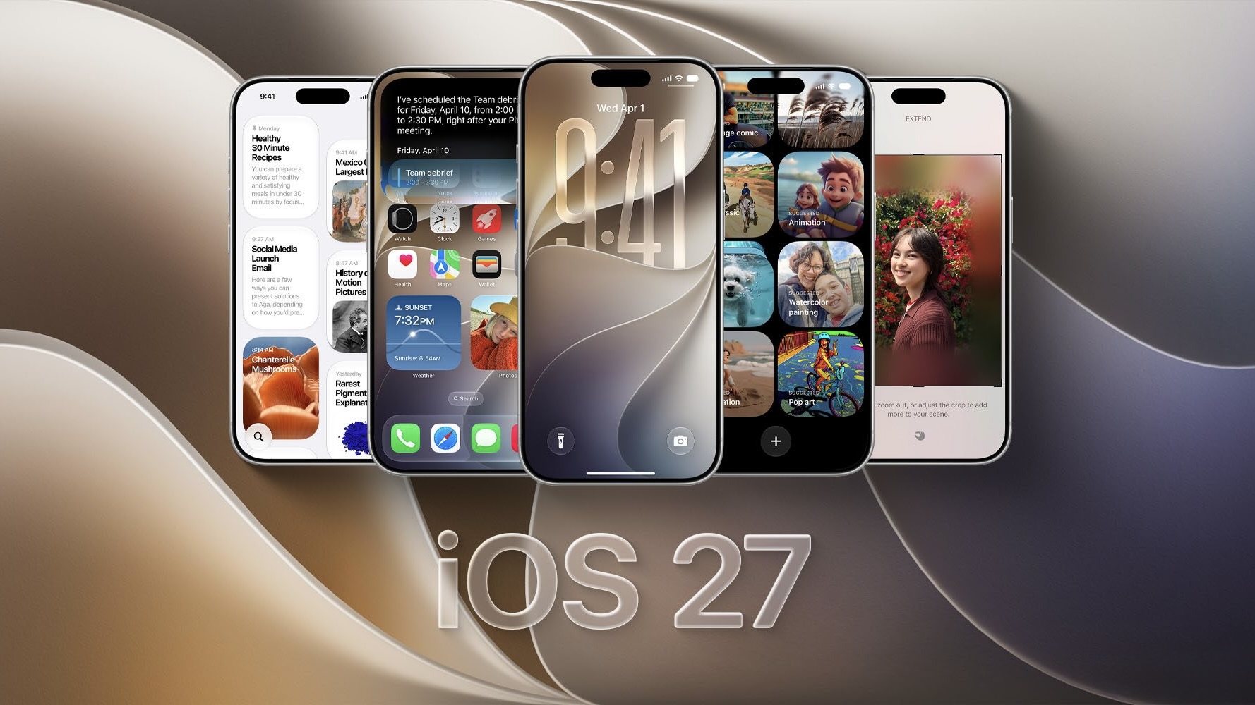 iOS 27 на iPhone