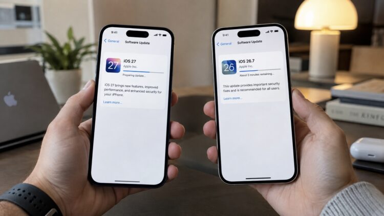 Почему нужно срочно обновить iPhone на iOS 27 или iOS 26.7. Фото.