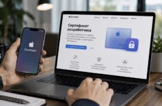 Сертификат разработчика Apple: что это такое, зачем он нужен и где его взять. Фото.