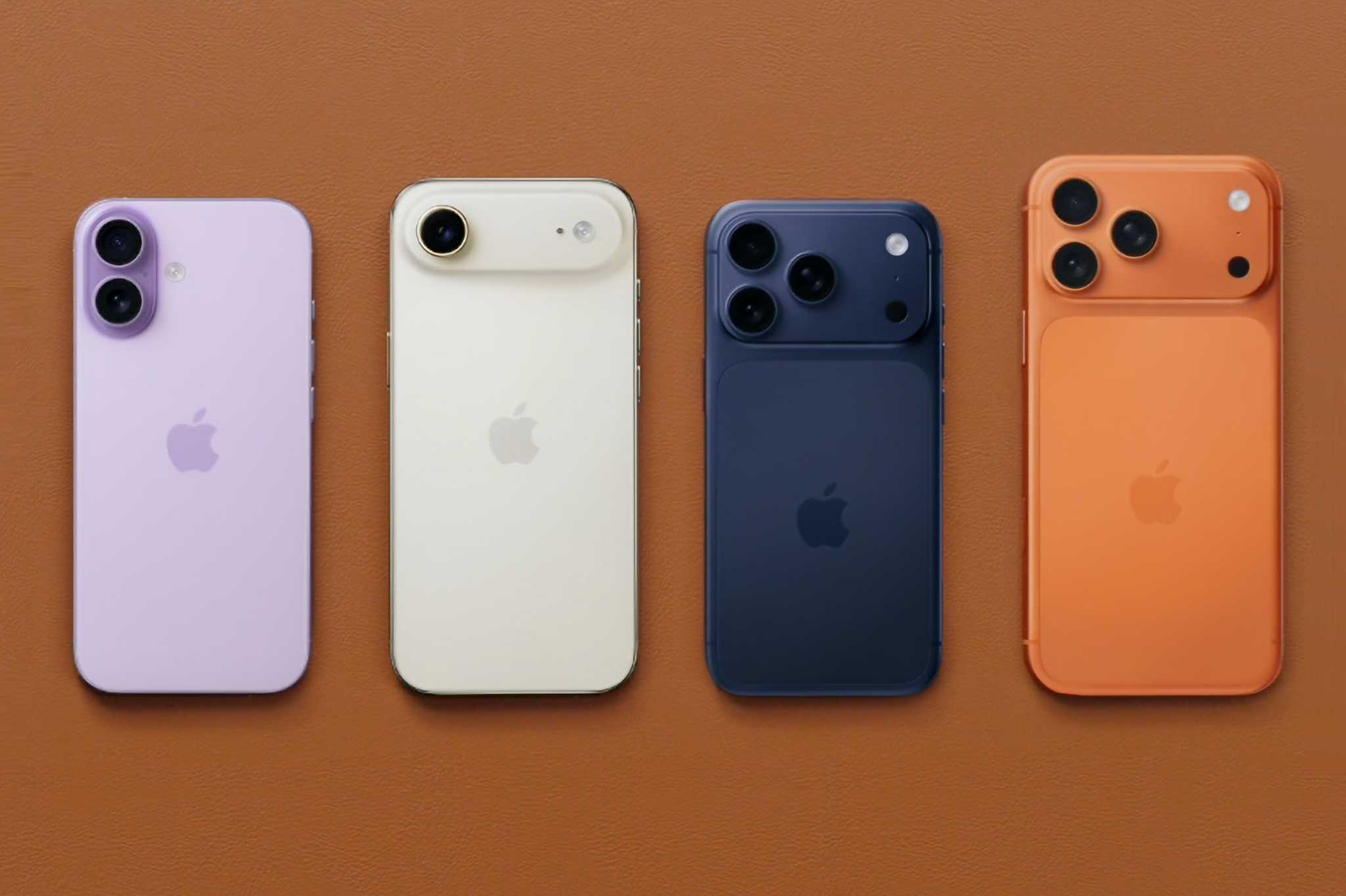 Один iPhone превратился в целую линейку. Линейка iPhone стала реально большой. Фото.