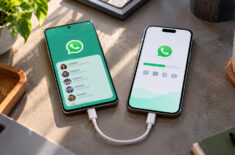Как перенести WhatsApp с Android на iPhone: пошаговое руководство. Фото.