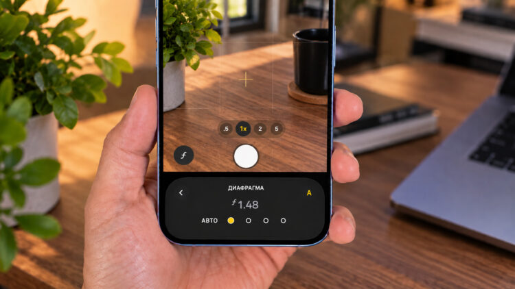 Как настроить диафрагму на iPhone 18 Pro и iPhone 18 Pro Max и зачем это нужно. Фото.