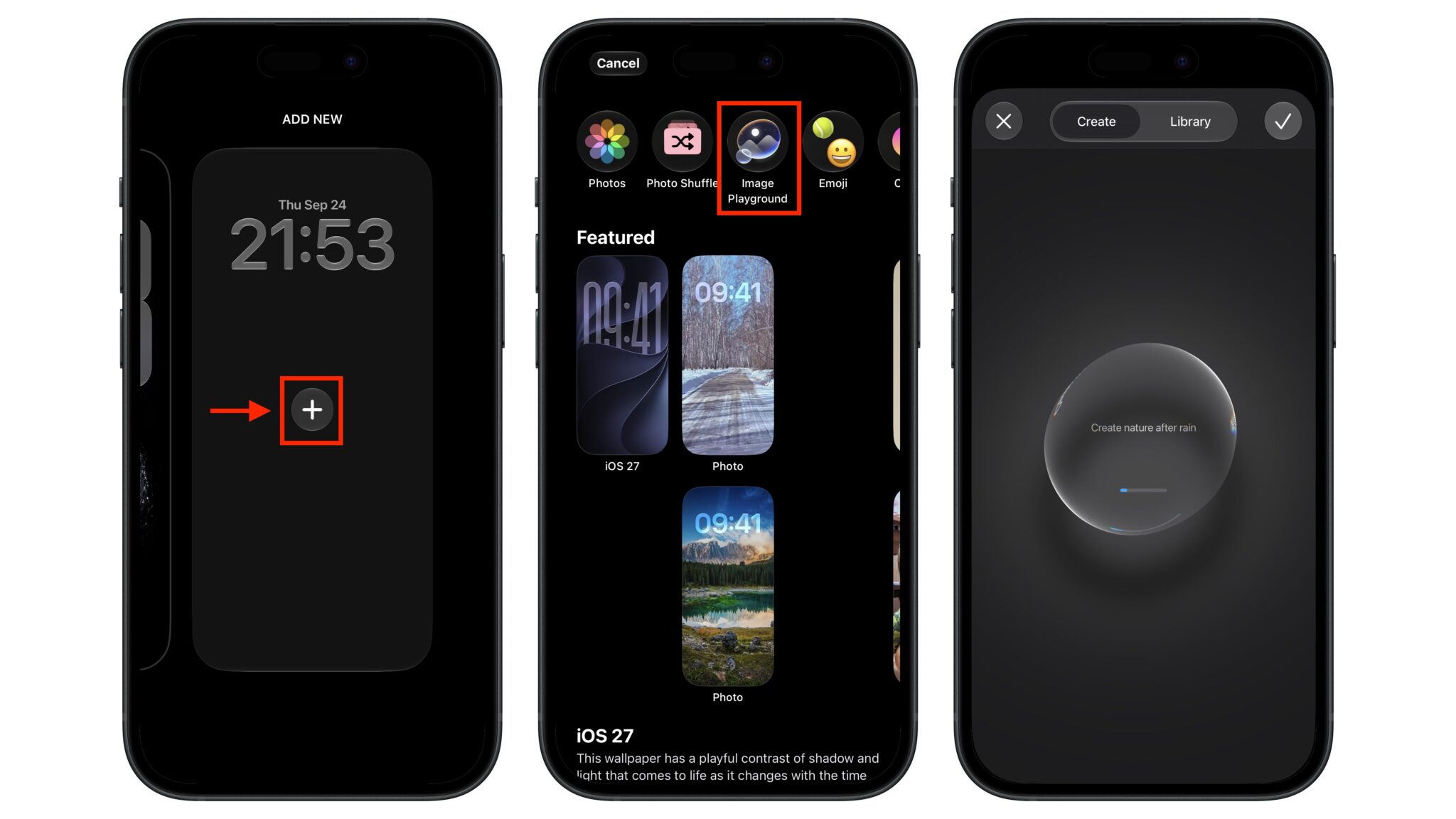 Генерация новых обоев на iPhone
