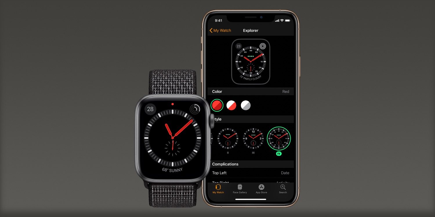 Стоит ли спешить с обновлением до watchOS 27. Настройка циферблата Explorer на Apple Watch. Фото.