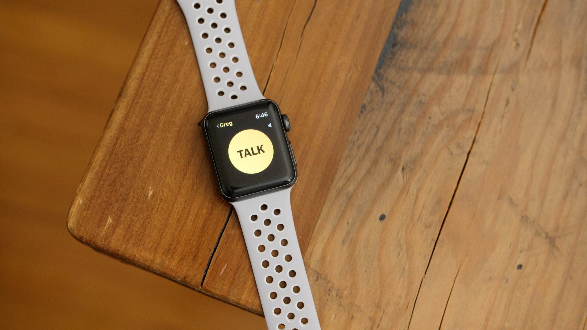 Куда делась рация Walkie-Talkie. Рация walkie-talkie на экране Apple Watch. Фото.