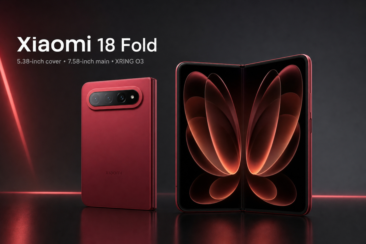 Xiaomi показала свою раскладушку раньше Apple. Размеры экранов Xiaomi раскрыла сама. Фото.