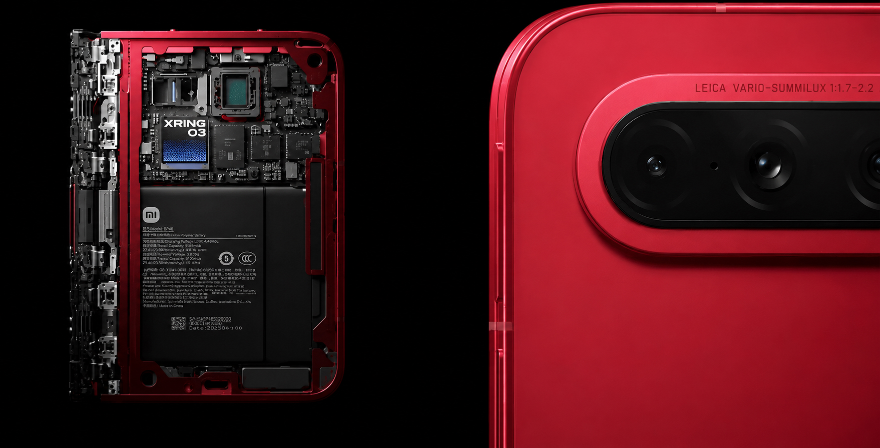На бумаге китаец обходит складной iPhone. Сердцем аппарата стал новый процессор разработки самой Xiaomi. Фото.
