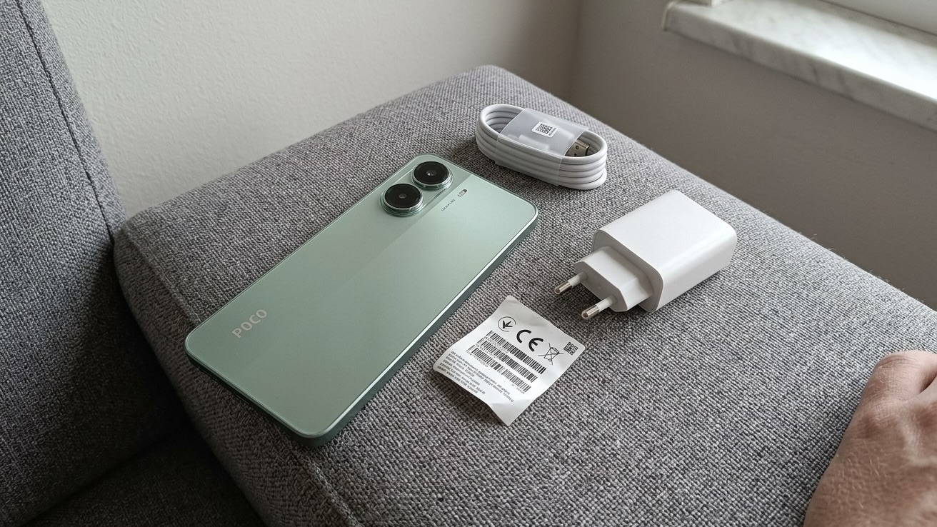 Смартфон POCO X7 Pro зеленого цвета