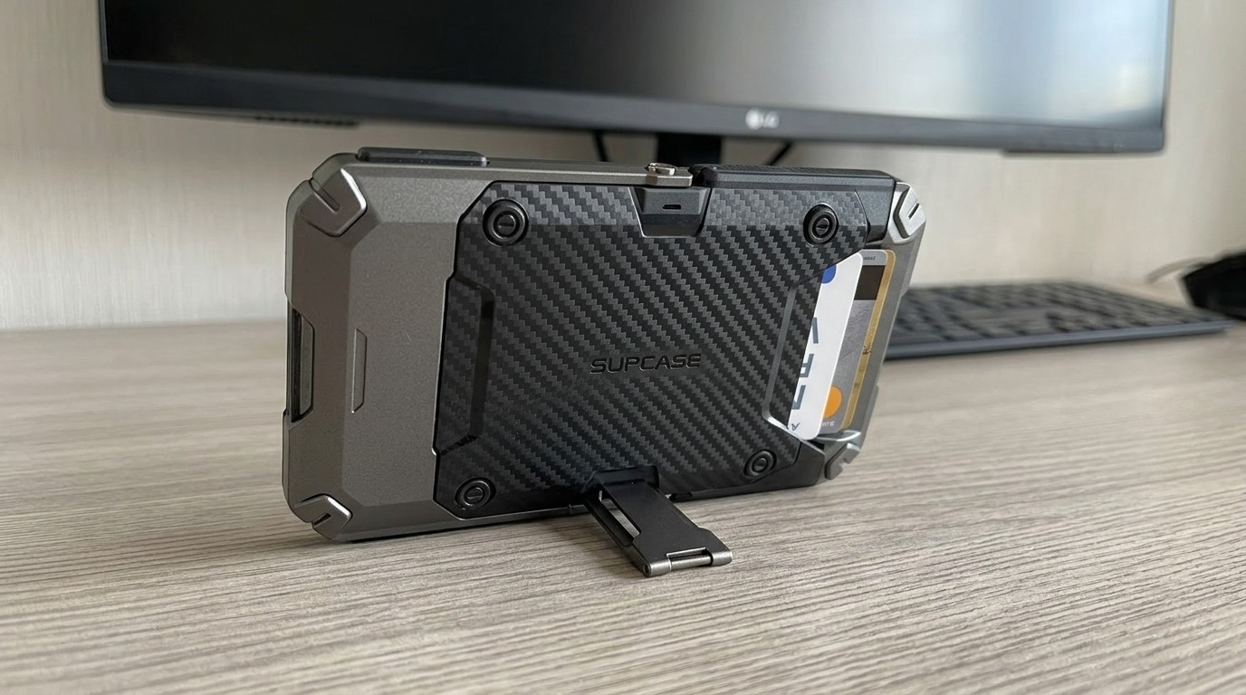 Чехол-кошелёк SUPCASE с картами на откидной подставке