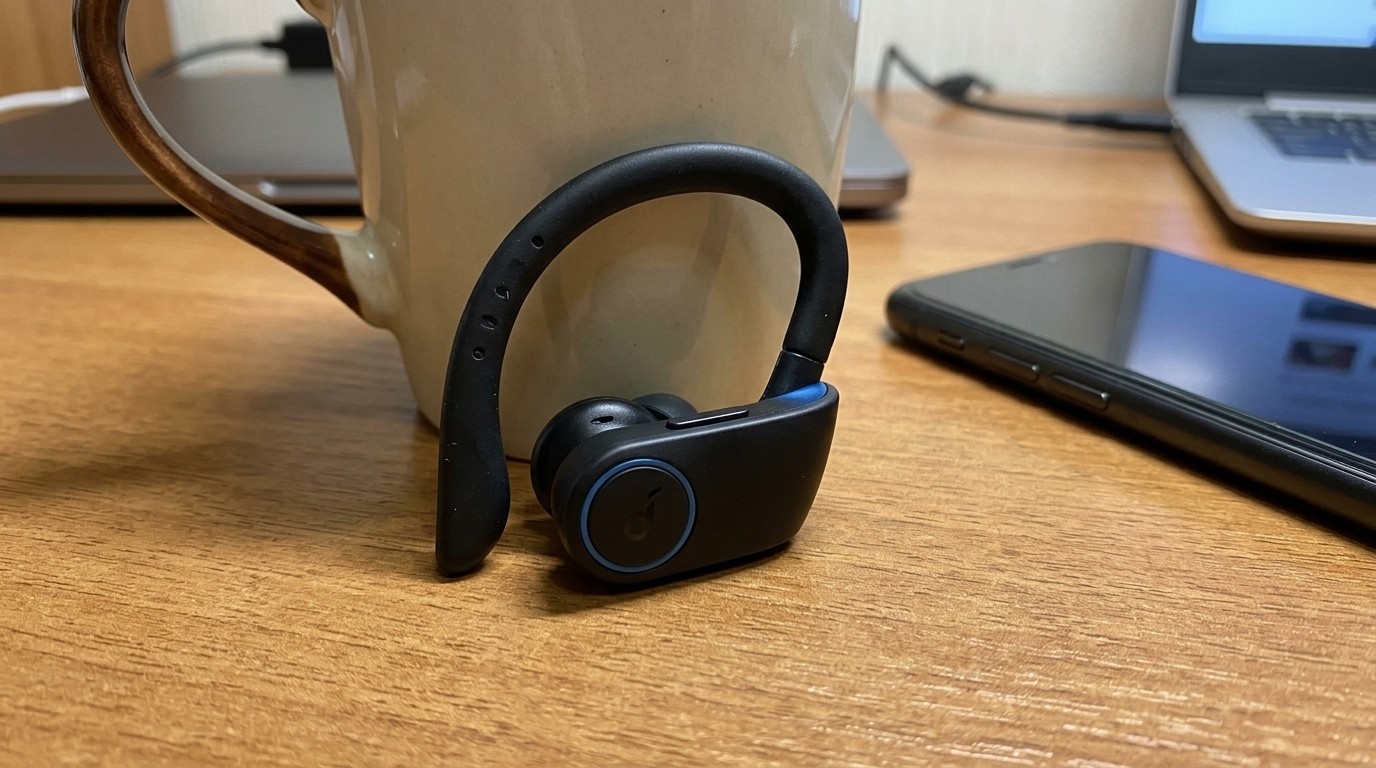 Беспроводной наушник Soundcore Sport X20 с заушным креплением