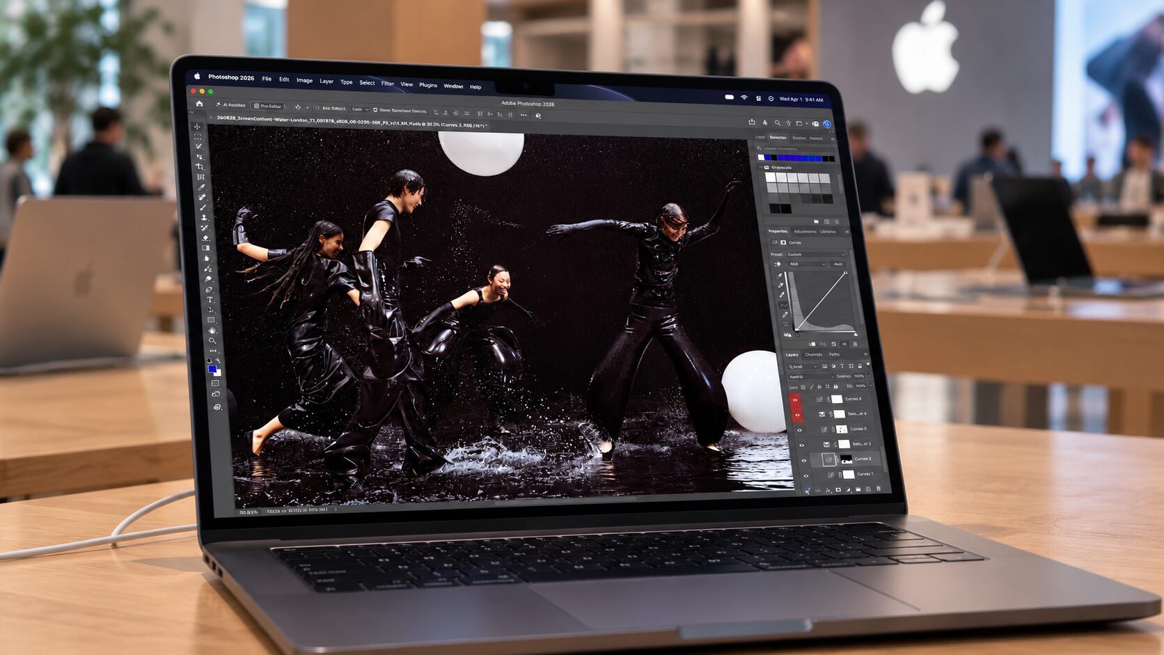 Приложения, работающие на MacBook Pro OLED