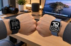 Сравнил свои Apple Watch Series 10 с Series 12 и решил, стоит ли обновляться на новую модель. Фото.