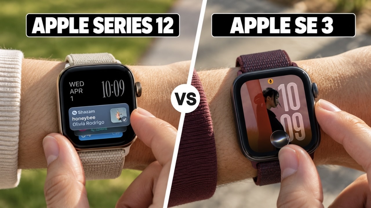 Экраны Apple Watch Series 12 и SE 3