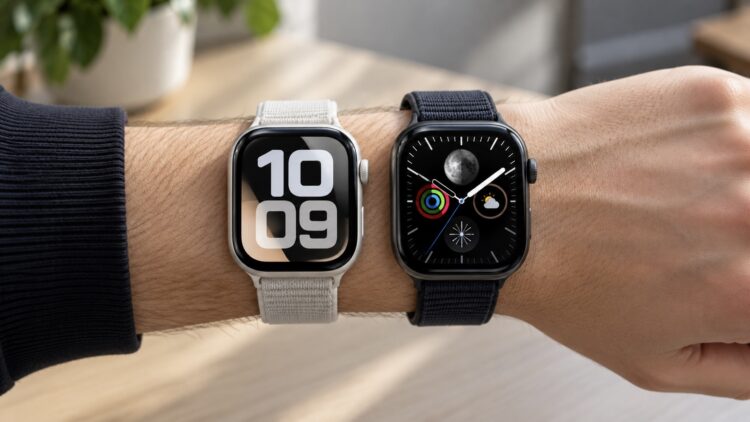 Apple Watch SE 3 против Series 12: за что Apple просит лишние 25 тысяч рублей. Фото.