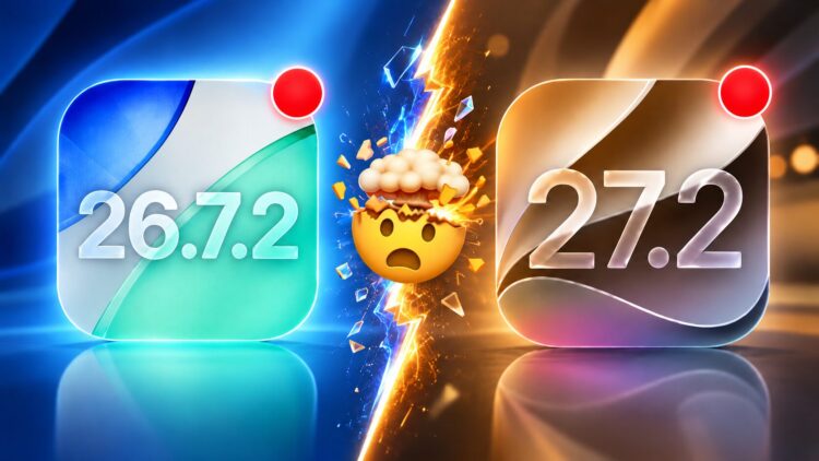 iOS 27.2 или 26.7.2. Я разобрался, какое обновление лучше ставить на Айфон. Фото.