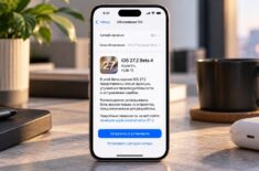 iOS 27.2 beta 4 вышла без главной новой функции. Что изменилось и когда релиз. Фото.