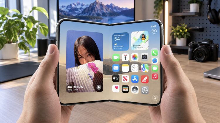 Что будет с iPhone Duo после 32 000 складываний. Фото.