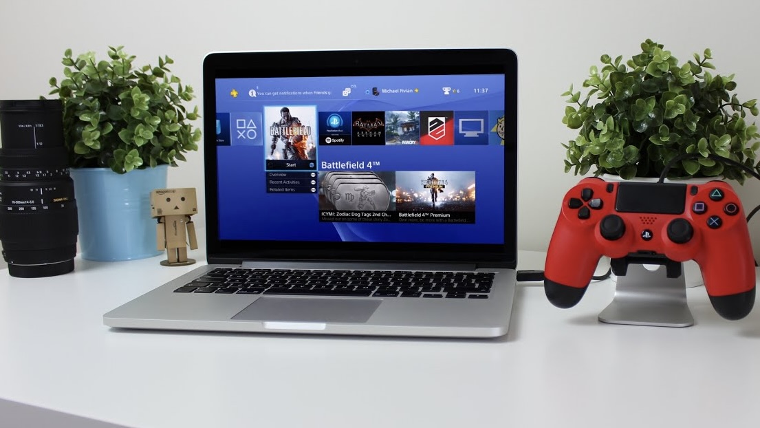 PS Remote Play на MacBook