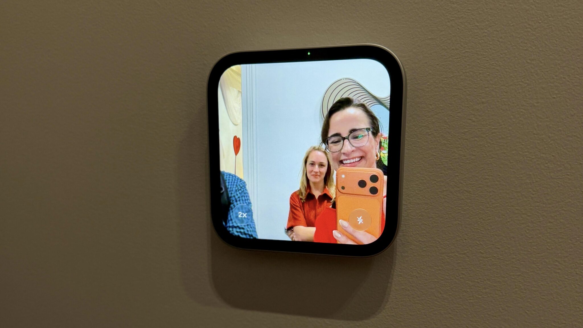 Работа камеры в HomeView