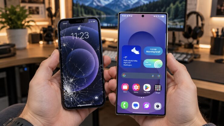 Поменял iPhone 12 на Galaxy S25 Ultra. Вот что понравилось, а что бесит. Фото.