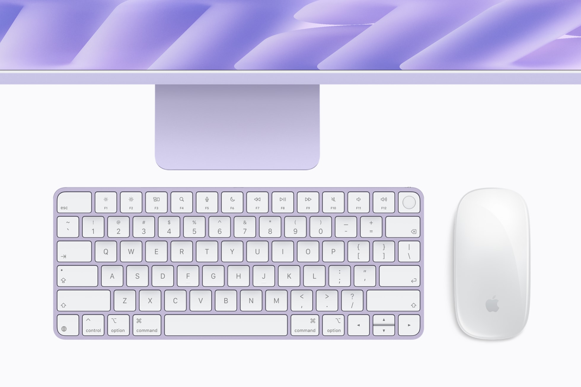 iMac с периферией Apple