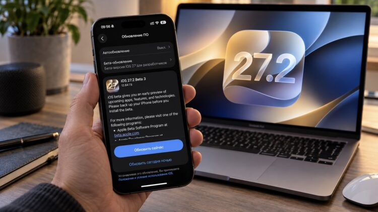 Все новые функции iOS 27.2 beta 3: разобрали обнову по косточкам. Фото.