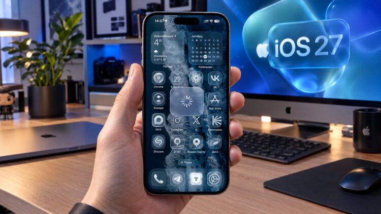 Как сделать, чтобы iPhone не тормозил на iOS 27. Фото.