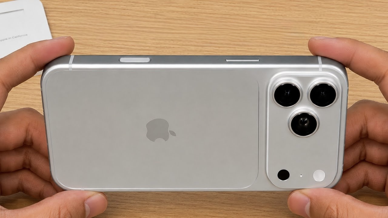 Классический серебристый iPhone 18 Pro