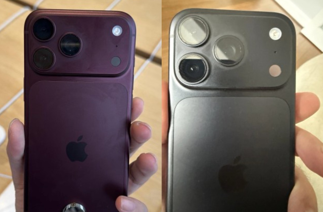 Выцветшие iPhone 18 Pro Max в районе камер