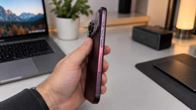 Раньше я хвалил этот цвет iPhone 18 Pro, а теперь он облезает. Фото.