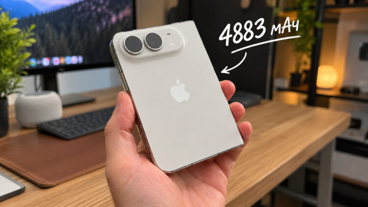 iPhone Duo стоит дороже 18 Pro Max, но работает меньше. Apple раскрыла емкость батареи. Фото.