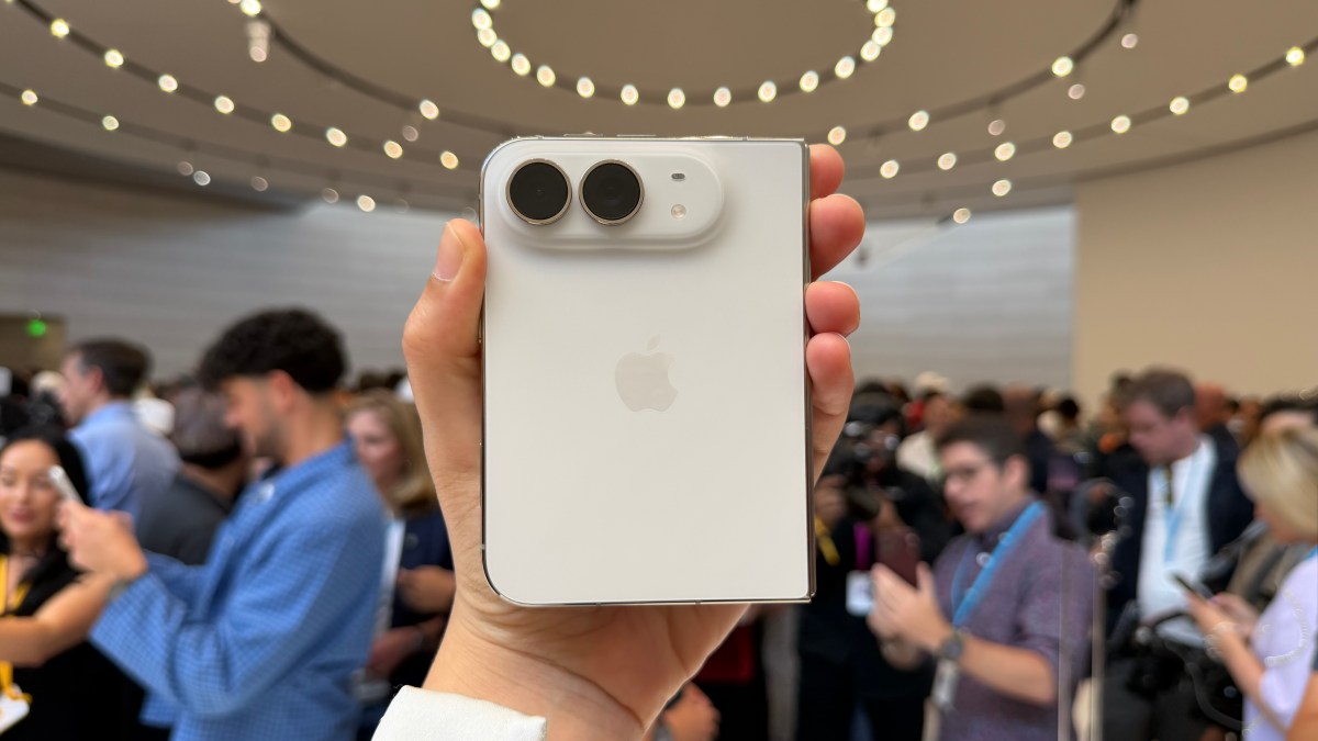 iPhone Duo в руке