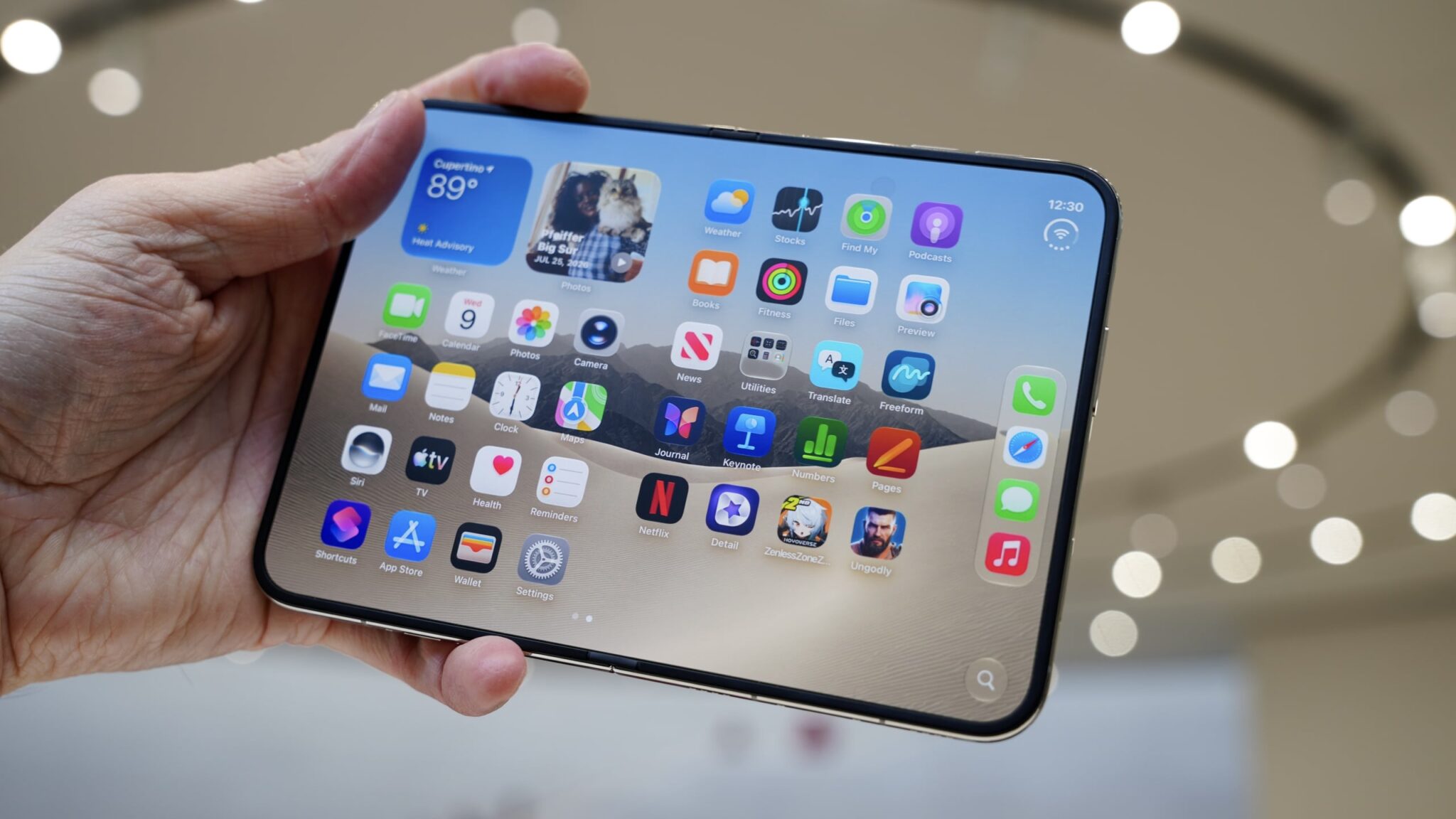 Внутренний экран iPhone Duo