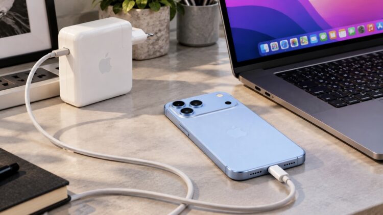 Год заряжал iPhone зарядкой от MacBook. Вот что стало с батареей. Фото.