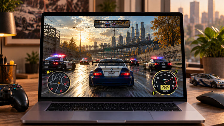 Та самая Need for Speed Most Wanted из детства теперь работает в браузере на любом Mac. Фото.