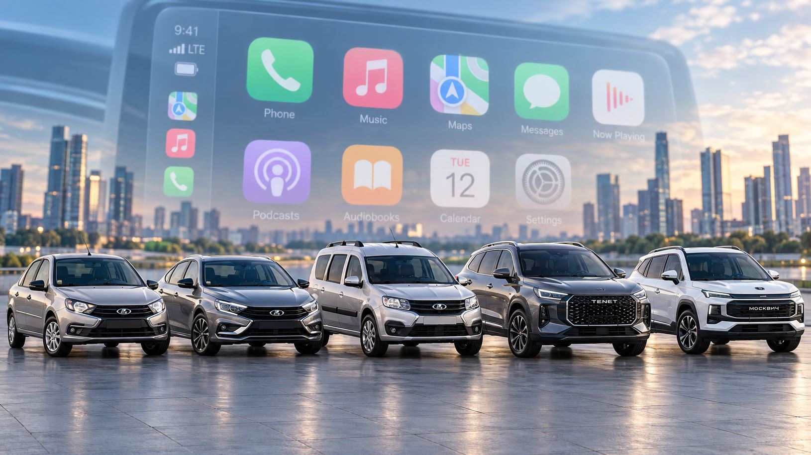 Российские машины с поддержкой CarPlay