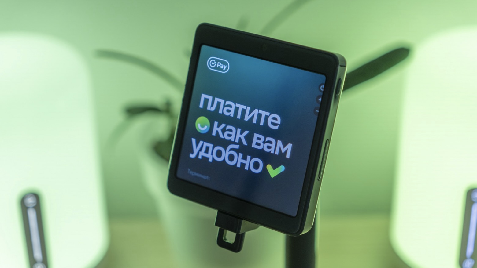 Терминал Сбера с поддержкой биометрии. Изображение: habr.com