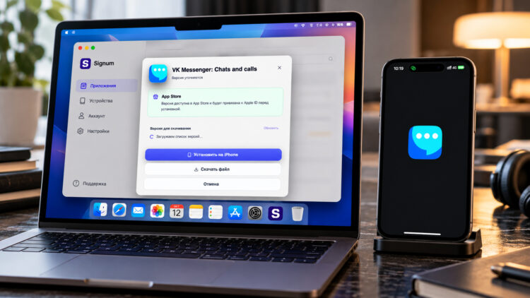 Не работает iMazing? Как установить удаленные приложения на iPhone через Signum. Фото.
