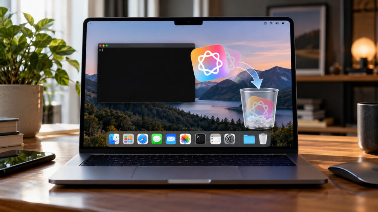 Как освободить до 14 ГБ на Mac, удалив Siri AI в macOS 27. Фото.