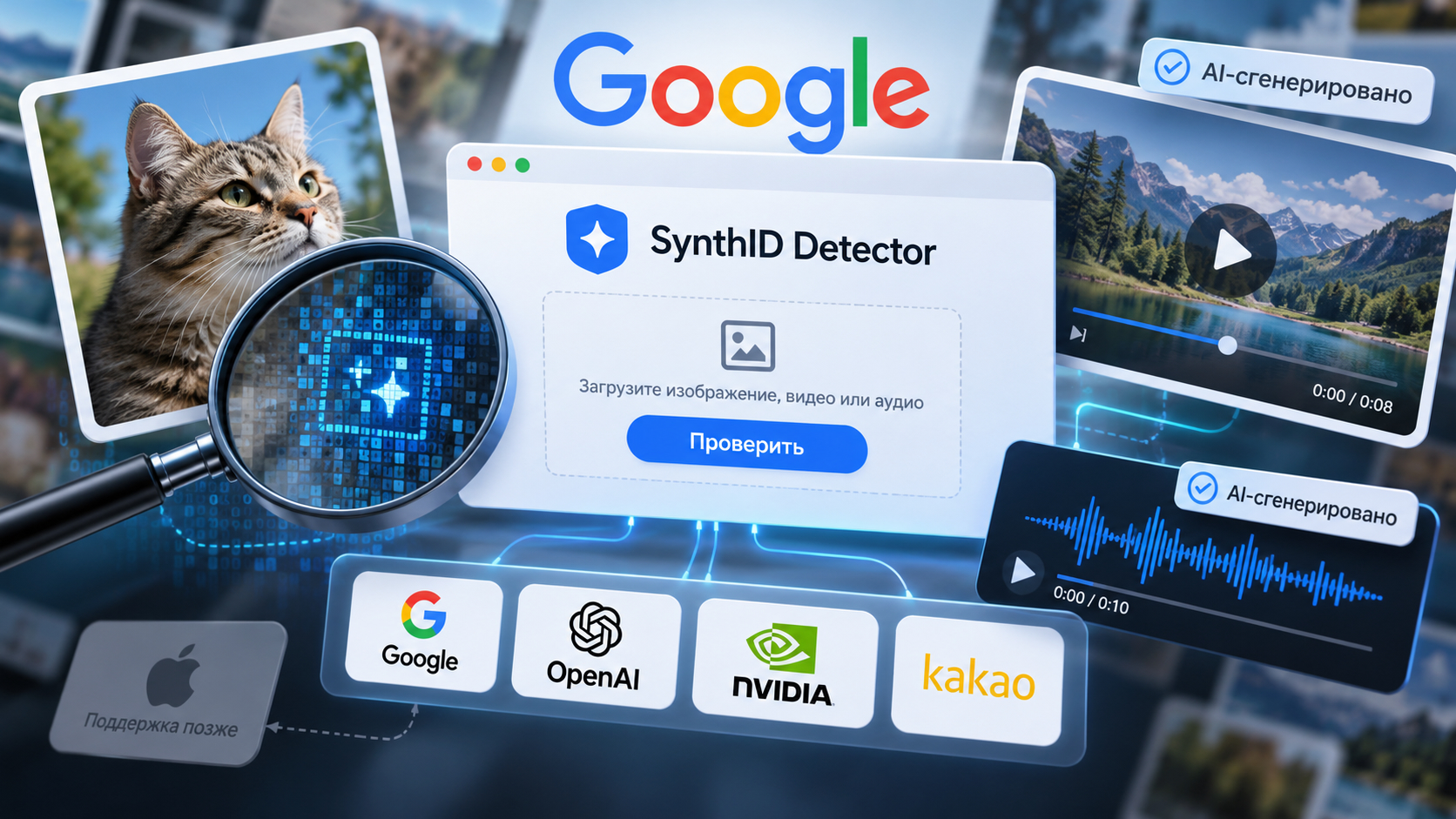 Нейросети, которые определяет SynthID