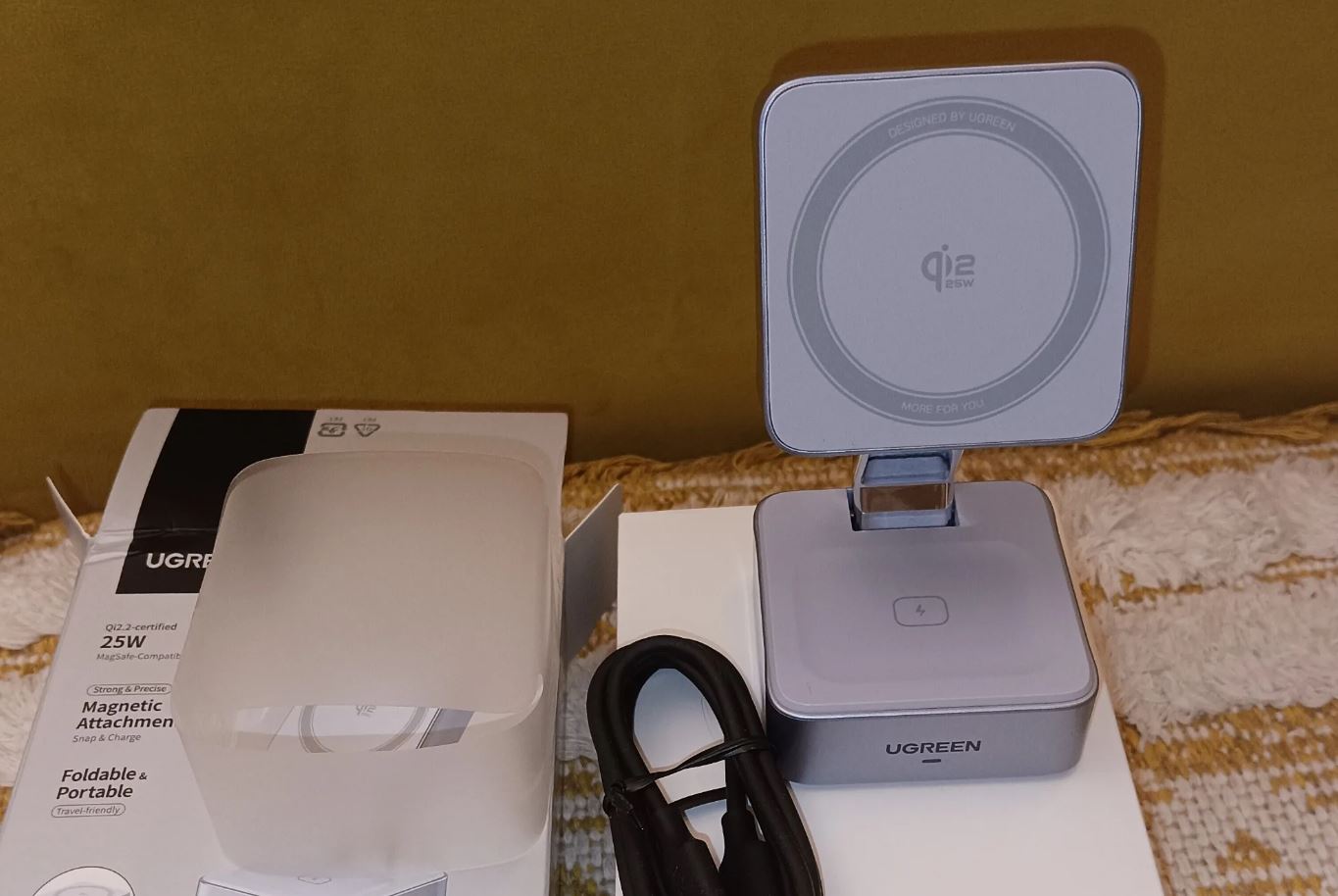 Зарядка UGREEN для iPhone, Apple Watch и AirPods