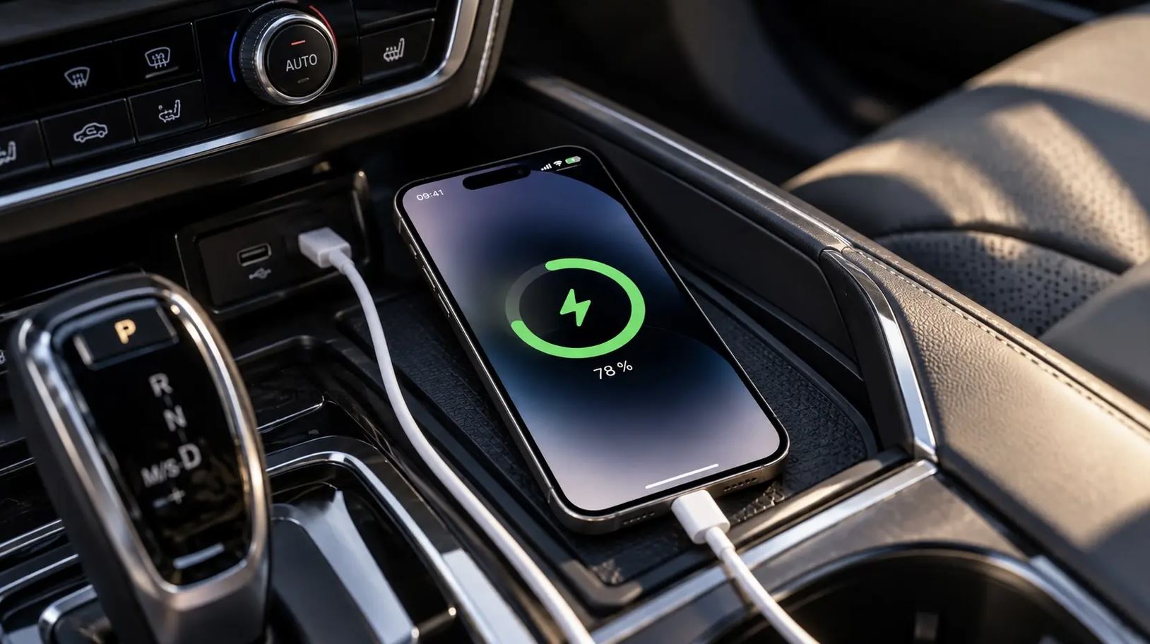 Подключение CarPlay по проводу